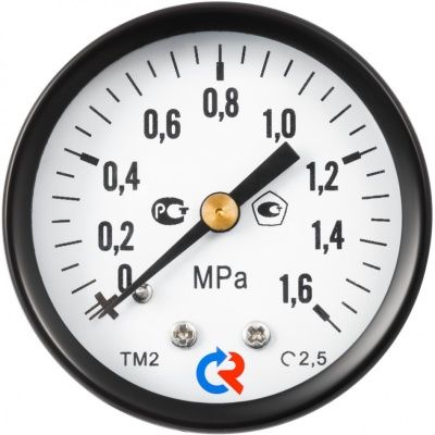 Манометр с электроконтактной приставкой, тип ТМ серия 10, подключение снизу, Росма В Сыктывкаре