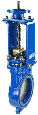 Задвижка шиберная дн.ру GGG40-SS304-NBR-2W-ISO Ру10 с голым штоком и невыдвижным шпинделем В Сыктывкаре