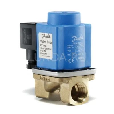 Клапан соленоидный EV251B с принудительным подъемом, c катушкой, Danfoss В Сыктывкаре
