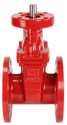 Задвижка шиберная дн.ру GGG40-SS304-NBR-2W-ISO Ру10 с голым штоком и невыдвижным шпинделем В Сыктывкаре