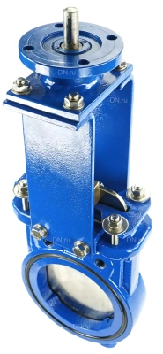 Задвижка шиберная дн.ру GGG40-SS304-NBR-2W-ISO Ру10 с голым штоком и невыдвижным шпинделем В Сыктывкаре