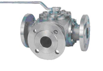 Кран шаровой трехходовой Pekos P86, фланцевый В Сыктывкаре