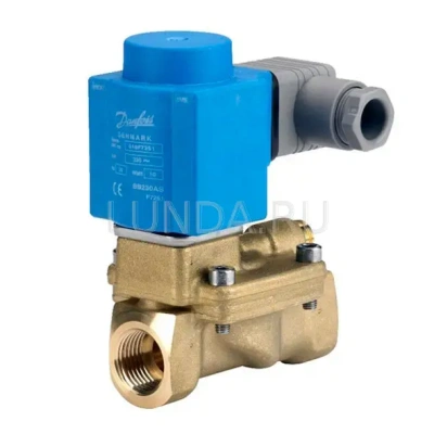 Клапан соленоидный EV220B 15-50 с сервоприводом, с катушкой, Danfoss В Сыктывкаре