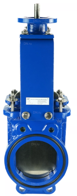 Задвижка шиберная дн.ру GGG40-SS304-NBR-2W-ISO Ру10 с голым штоком и невыдвижным шпинделем В Сыктывкаре