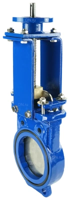 Задвижка шиберная дн.ру GGG40-SS304-NBR-2W-ISO Ру10 с голым штоком и невыдвижным шпинделем В Сыктывкаре