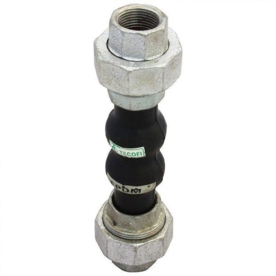 Компенсатор резиновый Tecofi DI 7140N  Ду15-50 Ру16, муфтовый В Сыктывкаре